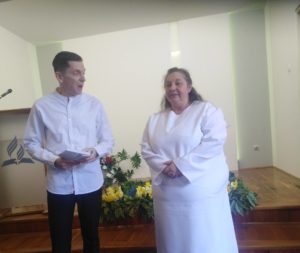 Svečanost krštenja u Virovitici